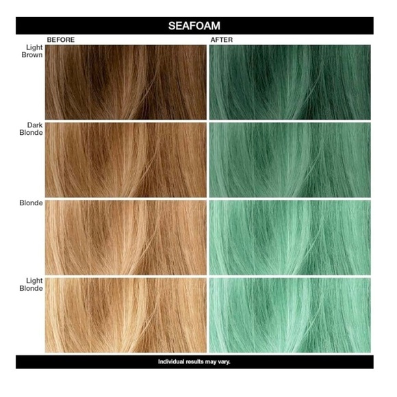 IGK Seafoam Pale Teal Color Depositing Conditioning Hair Mask Full Size 6 Oz NWT - Picture 2 of 14